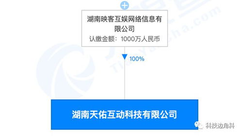 映客布局湖南，成立天佑科技拓展網(wǎng)絡(luò)游戲與信息咨詢業(yè)務(wù)